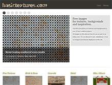 Tablet Screenshot of basictextures.com